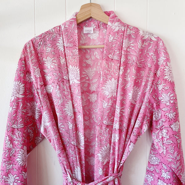 Cotton Robe- Pink (Limited Edition)