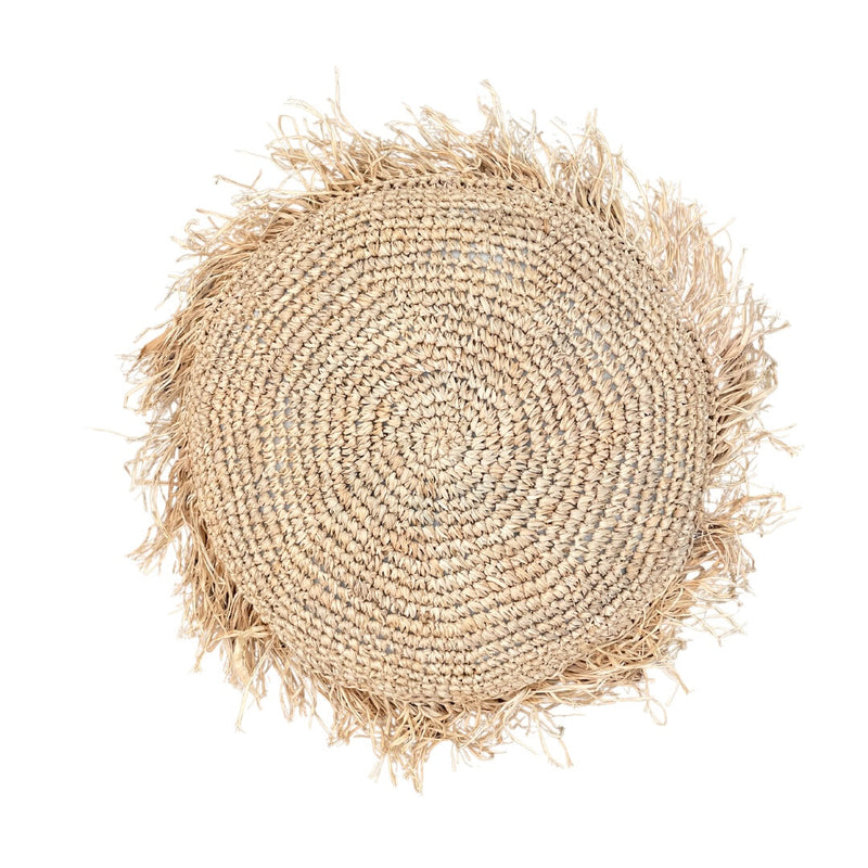 Round Seagrass Cushion 50cm