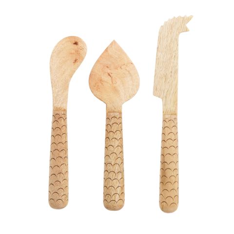 Wooden Cheese Knives