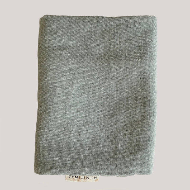7pm Linen Pillow Case- Haze