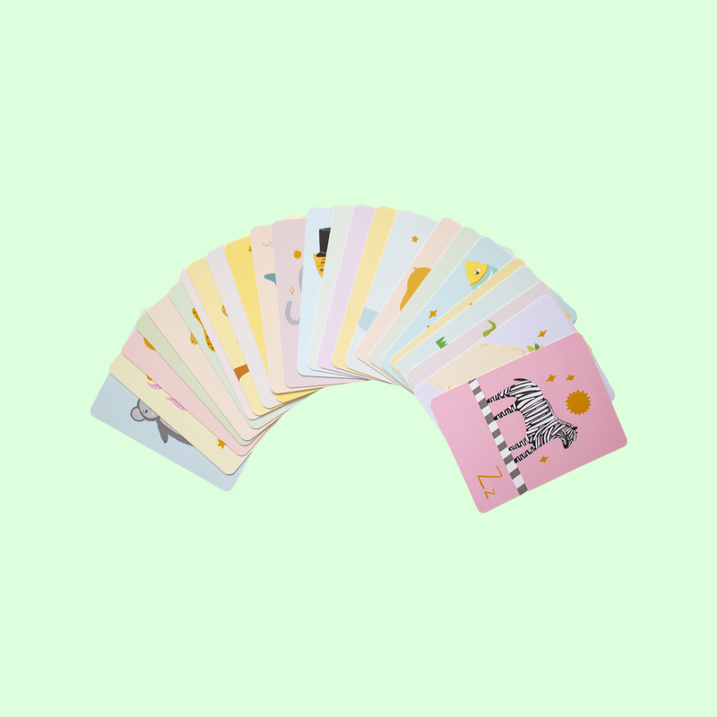 ABC Cards- Little Peach + Pip